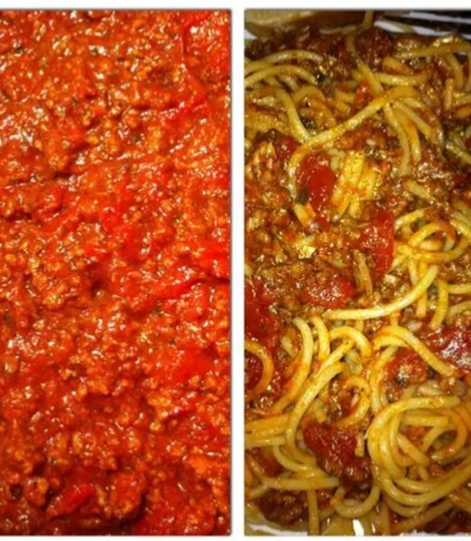 A picture of Spaghetti Sauce.