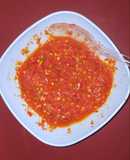 Dabu-dabu lemon (Sambal jeruk nipis)