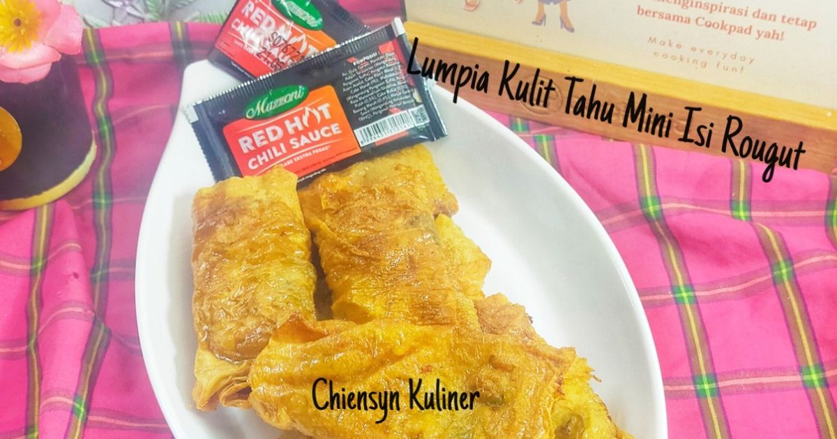 Lumpia Kulit Tahu Mini Isi Rougut