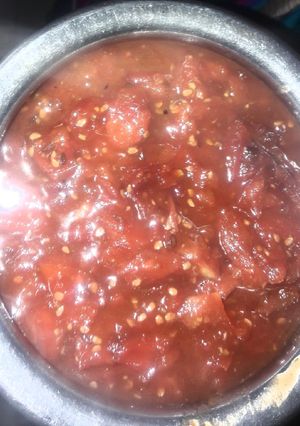 A picture of Sweet Tomato chutney.