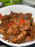 Krengsengan Daging Bamboe