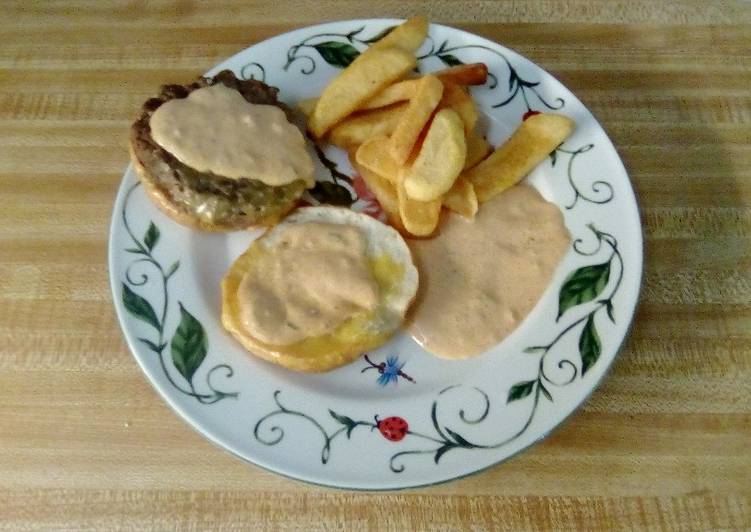 Yum Yum Burger And Fry Sauce Yum Yum Burger And Fry Sauce
