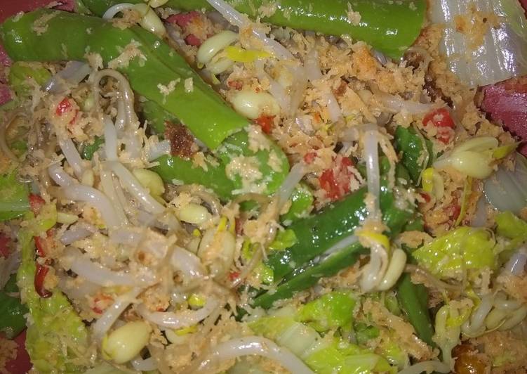 Resep masakan Krawu sayuran | Cara Mengolah Krawu sayuran Yang Bisa Manjain Lidah