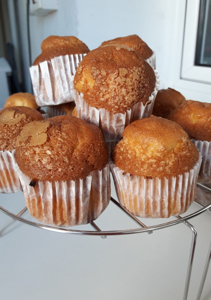 Una foto de Magdalenas caseras de limón