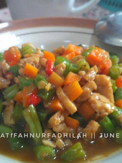 Foto resep Tumis buncis wortel tempe