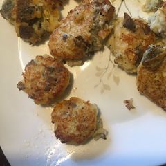 A picture of Codfish balls.