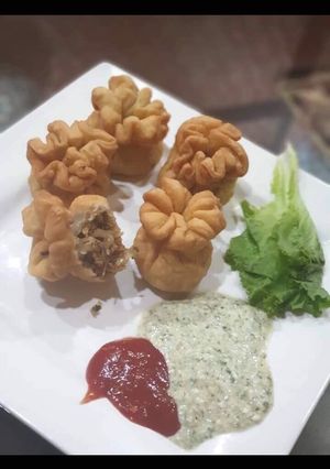 A picture of Mini potli samosa.