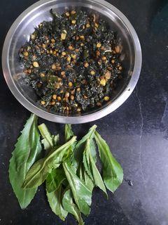 चणाडाळ करडईची भाजी (Chanadal Kardai Bhaji Recipe In Marathi) रेसिपी चे मुख्य फोटो