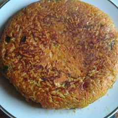 Una foto de Tortilla de zanahoria