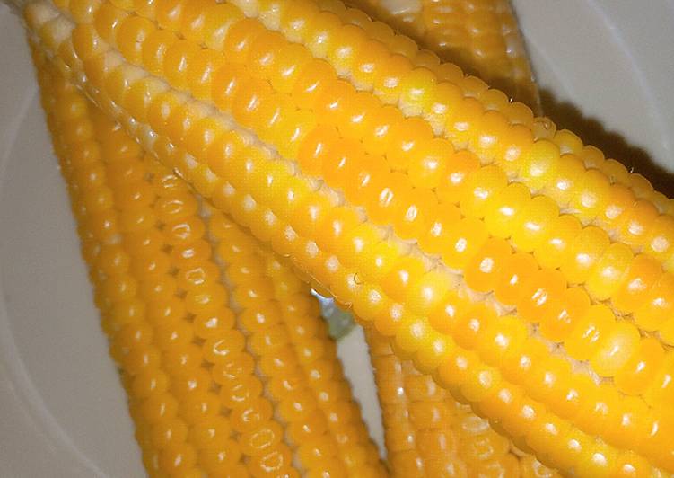 Recipe of Homemade Boiled corn