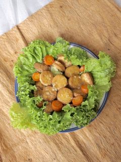 Foto resep Sapo Tofu and Carrots with Lettuce