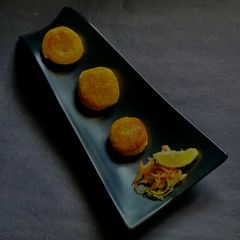 A picture of Brown Top Millet Dahi Kababs - Party snack.