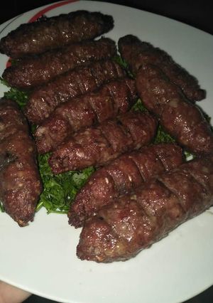 صورة لوصفة كفته في الفرن