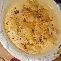 A picture of Namkeen dahi bary.