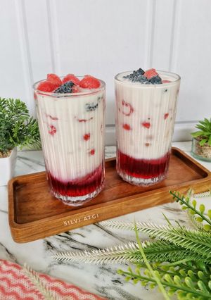 Foto resep Es Semangka Susu