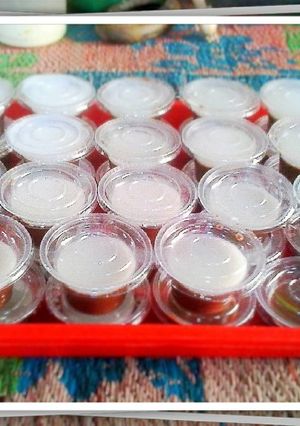 Foto resep Puding coklat Vla susu