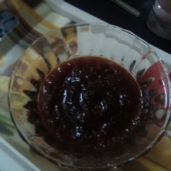 A picture of Apple jam (home made).