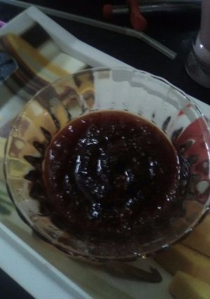 A picture of Apple jam (home made).