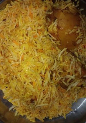 চিকেন কড়াই বিরয়ানী(chicken kadhai biryani recipe in Bengali) রেসিপির প্রধান ছবি