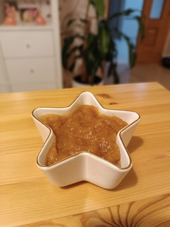 Una foto de Compota de manzana con canela