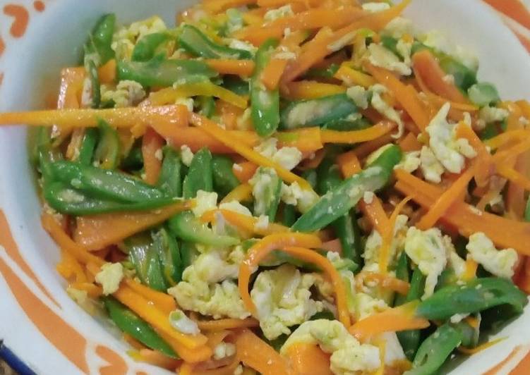 Resep Orak arik putih telur, Lezat