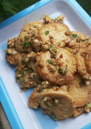 Foto resep Tofu Telur Asin Simple & Murah
