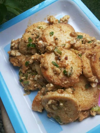 Cara Gampang Membikin Resep Tofu Telur Asin Simple &amp; Murah yang Lezat Sekali Anti Ribet, Mantap Sekali