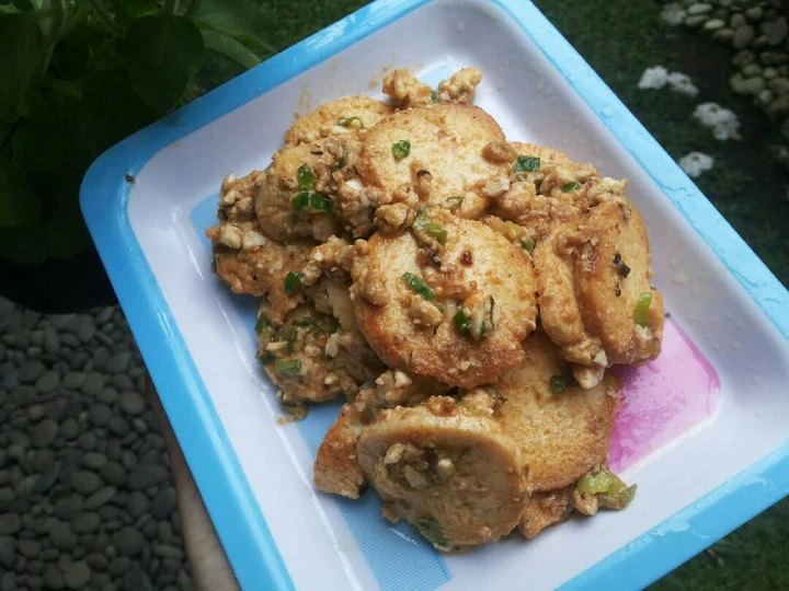 Cara Gampang Membikin Resep Tofu Telur Asin Simple &amp;amp; Murah yang Lezat Sekali Anti Ribet, Mantap Sekali
