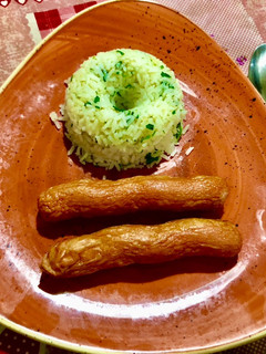 Una foto de Arroz con limón y perejil