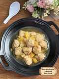 Bola-Bola Daging & Kentang Saus Tiram