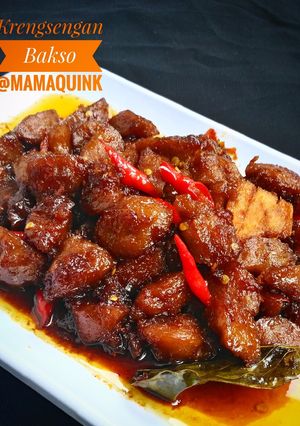 Foto resep Krengsengan bakso