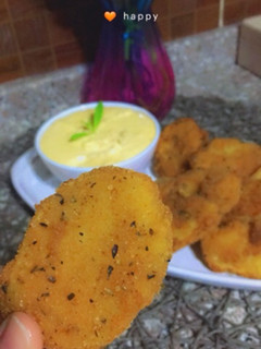 صورة لوصفة بطاطا اكسترا مقرمشة مع صوص الجبنة 😋