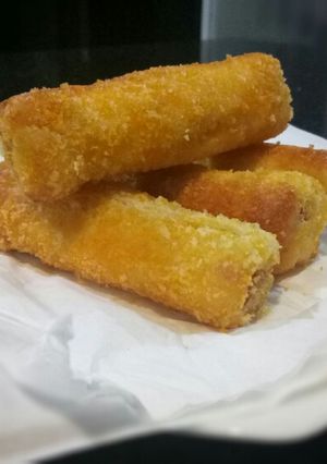 Foto resep Roti Goreng Sosis Keju