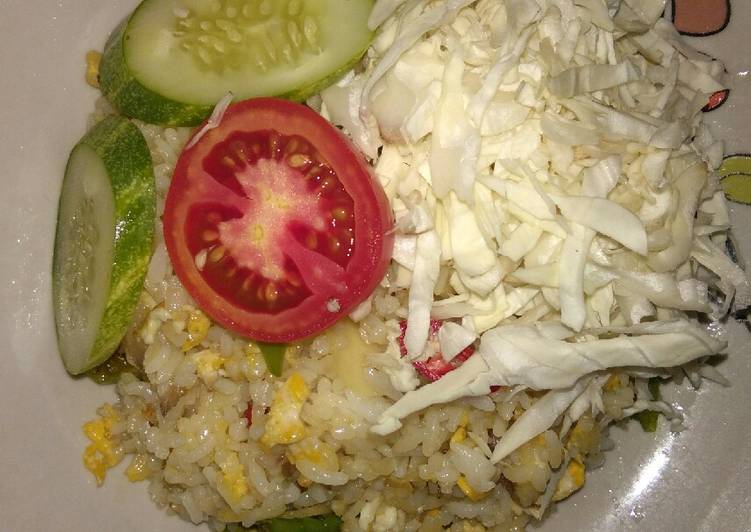 Nasi goreng simple cepet dan murah meriah no kecap