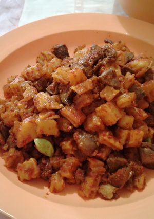 Foto resep Sambal Goreng Kentang dan Hati Ayam