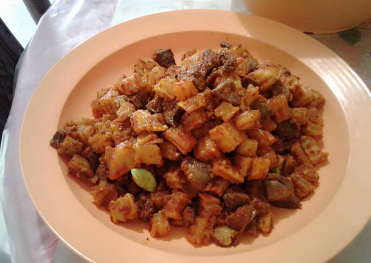 Sambal Goreng Kentang dan Hati Ayam