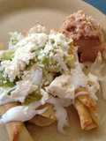 Flautas de pollo. ॐ