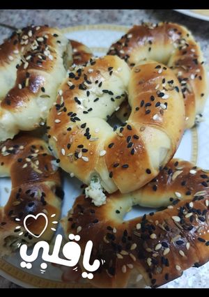 صورة لوصفة فطاير بلبنة 😍😋