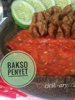 Foto resep Bakso goreng penyet (#pr_recookolahanbakso)