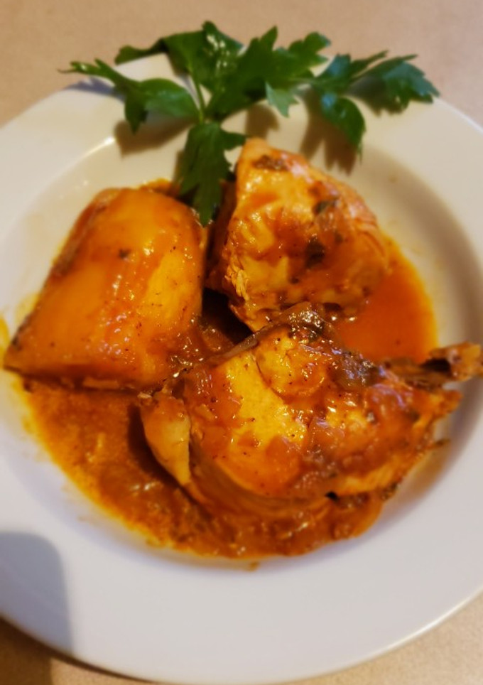Una foto de Pollo guisado