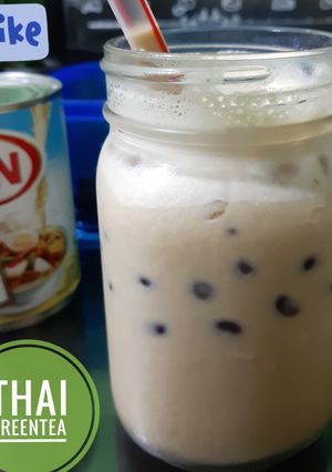 Foto resep THAI GREENTEA ala² 😁