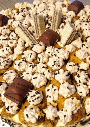 Foto di Tiramisù con crema pasticcera e mascarpone