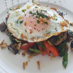 Low Carb Hash and Egg A picture of Low Carb Hash and Egg.