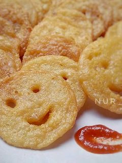 Foto resep Smiley potato