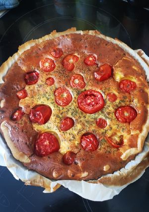 Une photo de Tarte à la tomate