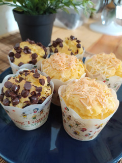 Foto resep Muffin Tape Keju dan Choco Chips