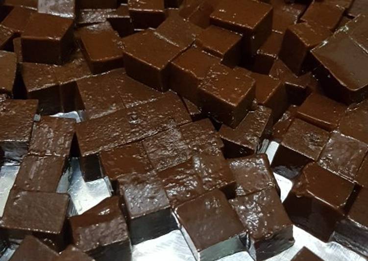 Resep Jeli Cokelat Kopi, Sempurna