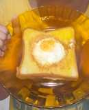 Egg Hole Bread - Roti bakar bolong isi telur
