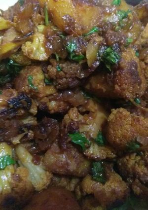 A picture of Gobhi Aloo.