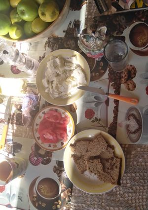 Una foto de Desayuno en casa